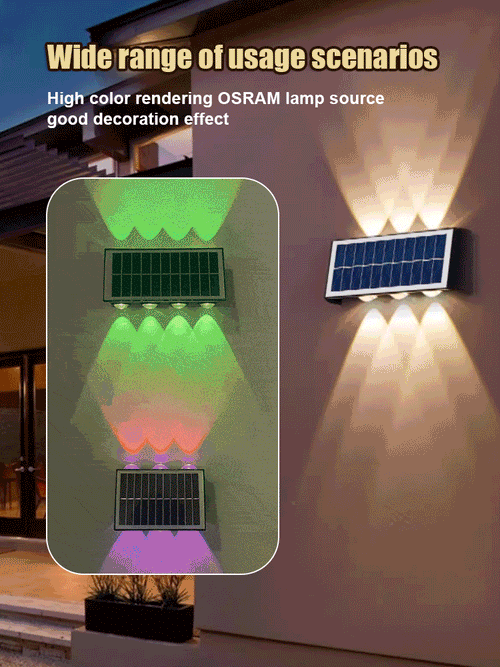 💡 50% OFF NOW! ☀️ Solar Powered Wall Light – Auto On/Off, Weatherproof & Energy Saving 🏡