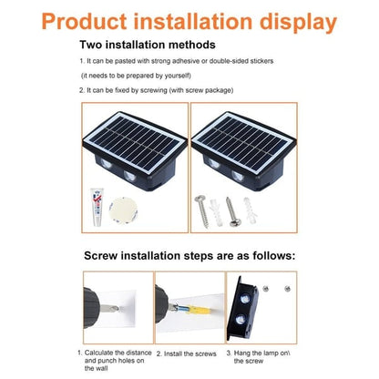 💡 50% OFF NOW! ☀️ Solar Powered Wall Light – Auto On/Off, Weatherproof & Energy Saving 🏡