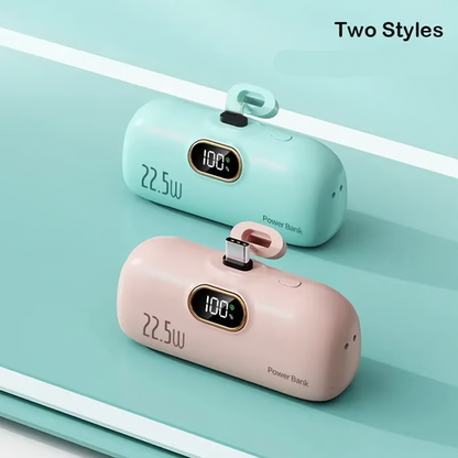 ⏰Limited Offer 24% OFF!🔥5000mAh Mini Power Bank – Ultra-Portable & Universally Compatible🔋📱