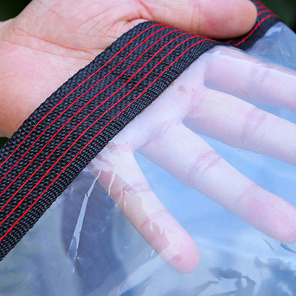 ⏰ Sturdy & Transparent Waterproof Tarpaulin | UV-resistant, tear-resistant and perfect for garden, balcony, car and outdoor protection 🌧️🛡️