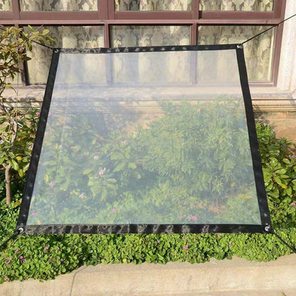 ⏰ Sturdy & Transparent Waterproof Tarpaulin | UV-resistant, tear-resistant and perfect for garden, balcony, car and outdoor protection 🌧️🛡️