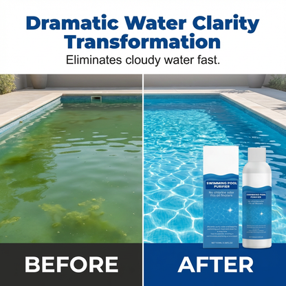 💧SUMMER HOT SALE – Pool Purification Liquid | Keep Your Pool Fresh, Clear & Swim-Ready With Minimal Effort