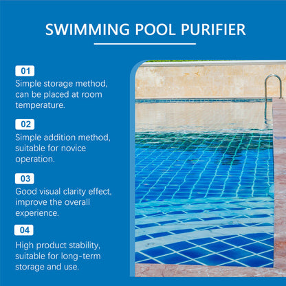 💧SUMMER HOT SALE – Pool Purification Liquid | Keep Your Pool Fresh, Clear & Swim-Ready With Minimal Effort