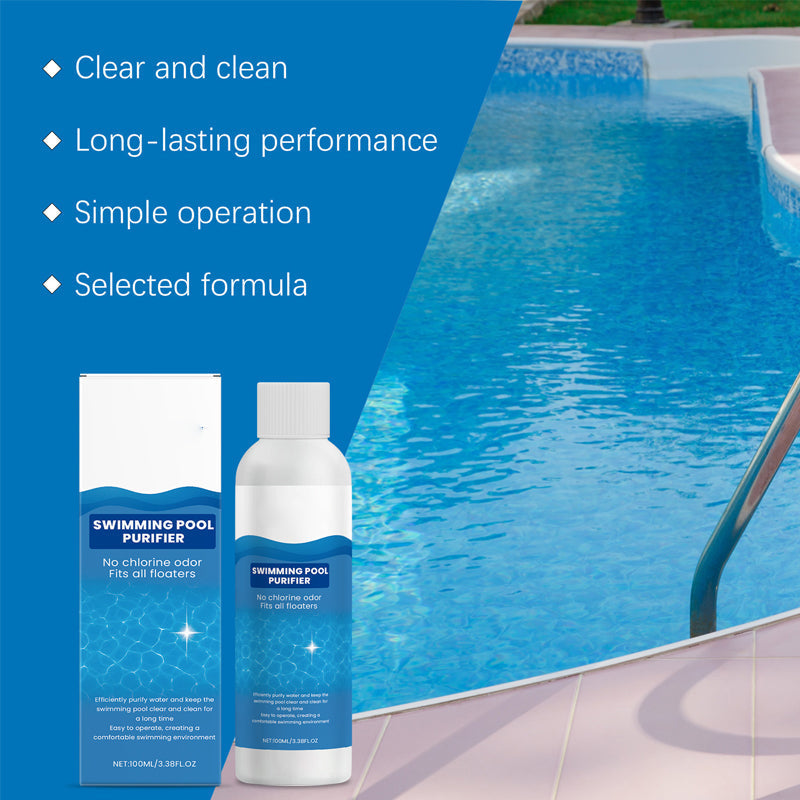 💧SUMMER HOT SALE – Pool Purification Liquid | Keep Your Pool Fresh, Clear & Swim-Ready With Minimal Effort