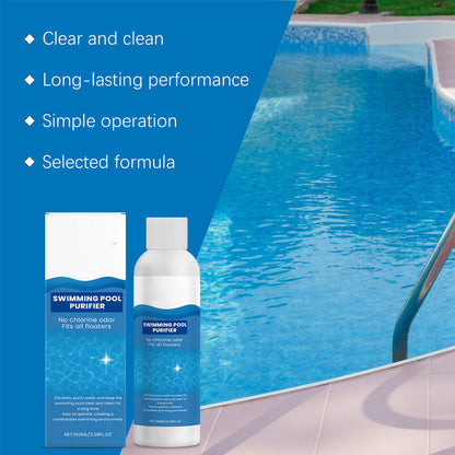 💧SUMMER HOT SALE – Pool Purification Liquid | Keep Your Pool Fresh, Clear & Swim-Ready With Minimal Effort