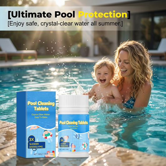 💦✨Crystal Clear Pool Cleaner🔥 Long-Lasting Cleaning Tablets