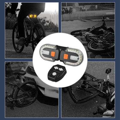 🔥Hot Sale 49% off🌟🚴‍♂️ Smart bike safety light with wireless remote control