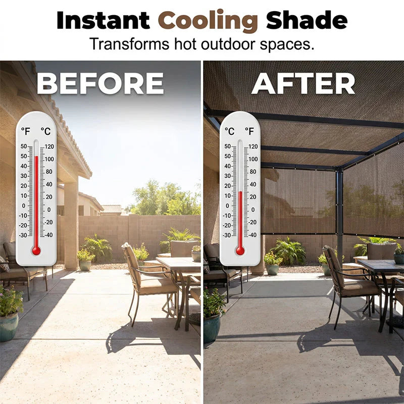 💥 Limited time 50% OFF🌿 UV-resistant, breathable, cooling, high-quality woven sunshade