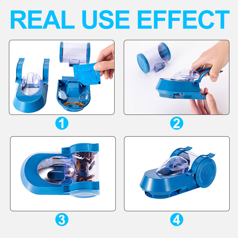 🪳 Family Must-Have! Household Reusable Cockroach Trap – Catch Hidden Roaches Without Touching Them