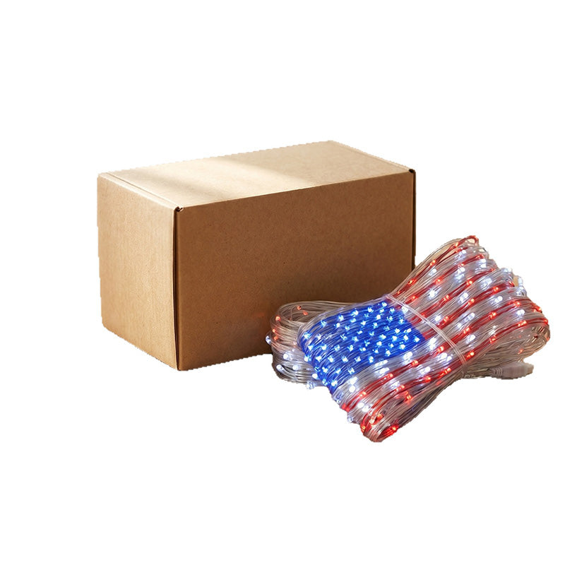 ❤️LIMITED-TIME 30% OFF! ✨ Patriotic Flag Net Lights – USB, Waterproof, 50,000-Hour ✨