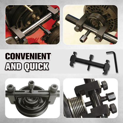 🔧⚙️ Adjustable Crankshaft Pulley Removal Tool – 50% OFF! Fits most vehicles, easy to use, heavy-duty – remove pulleys without hassle. 🚗💪