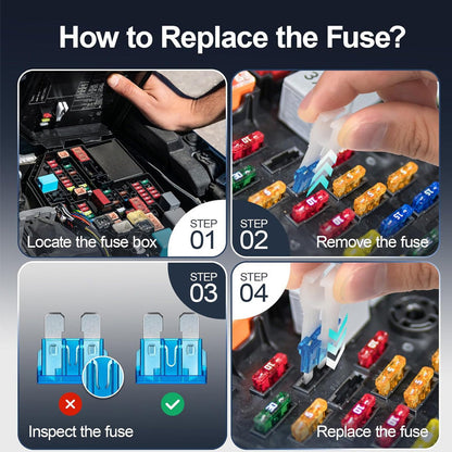 300PCS Car Fuse Assortment Kit