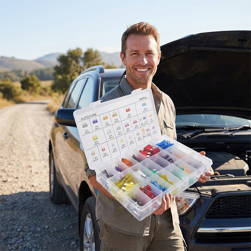 300PCS Car Fuse Assortment Kit