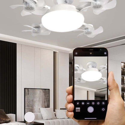 🌀New E27 Socket Ceiling Fan Light – 2‑in‑1 Silent LED Fan with Remote Control