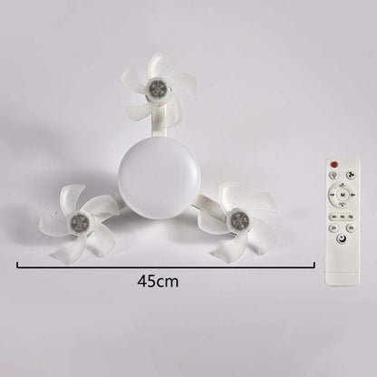 🌀New E27 Socket Ceiling Fan Light – 2‑in‑1 Silent LED Fan with Remote Control