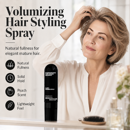 🎉 49% OFF! 🍑 Peach-Scented Volumising & Setting Hair Spray | Lightweight Hold & Bouncy Volume | Long-Lasting Style Without the Heavy Feel ✨