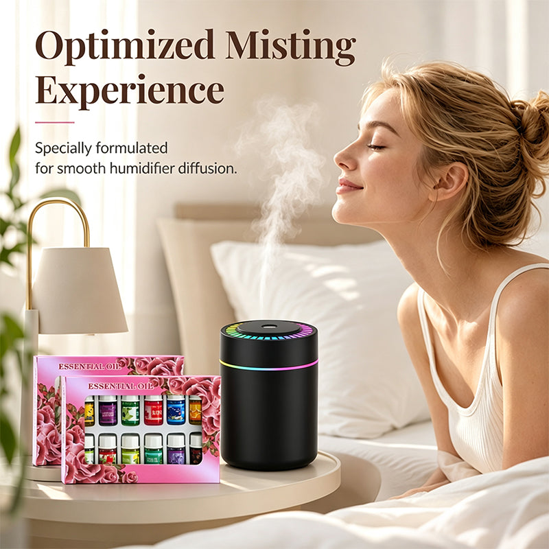 🔥40% Off！🎁🌺The fresh scent lifts your mood！🌷12-Pack Water Soluble Essential Oils Set