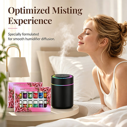 🔥40% Off！🎁🌺The fresh scent lifts your mood！🌷12-Pack Water Soluble Essential Oils Set