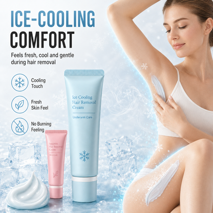 Gentle Hair Removal Cream – Painless & Skin-Safe Formula for Sensitive Areas