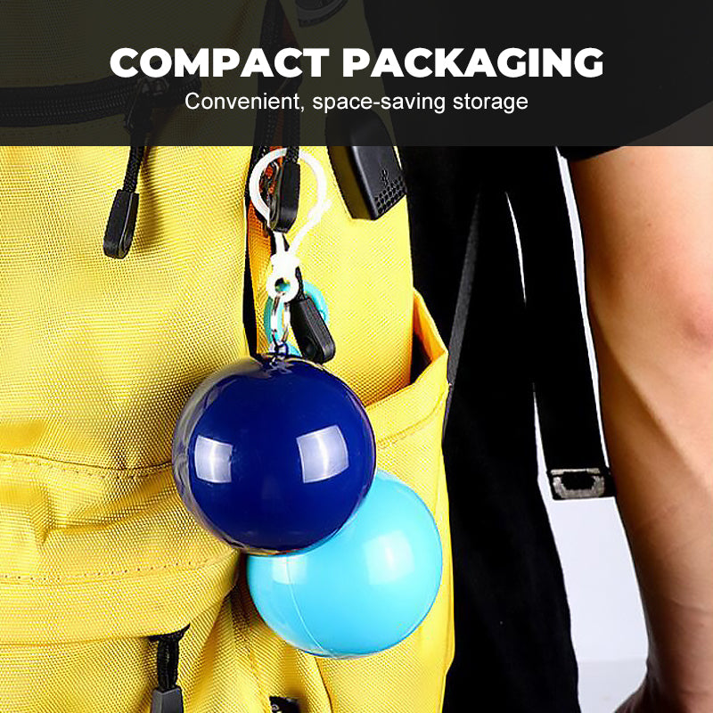 🔥Limited Time Promotion 50% OFF🔥Mini Ball Shape Disposable Raincoat(Buy 1 Get 1 Free)