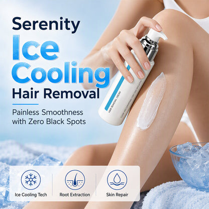 💥LAST DAY SPECIAL PRICE!✨Ice-Cooling Hair Removal Cream for Sensitive Skin