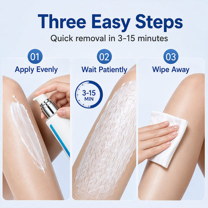 🎁💥LAST DAY SPECIAL PRICE!✨Ice-Cooling Hair Removal Cream for Sensitive Skin