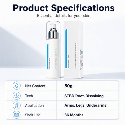 💥LAST DAY SPECIAL PRICE!✨Ice-Cooling Hair Removal Cream for Sensitive Skin