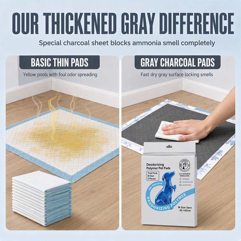 Thickened Charcoal Pet Pee Pads for Dogs & Cats