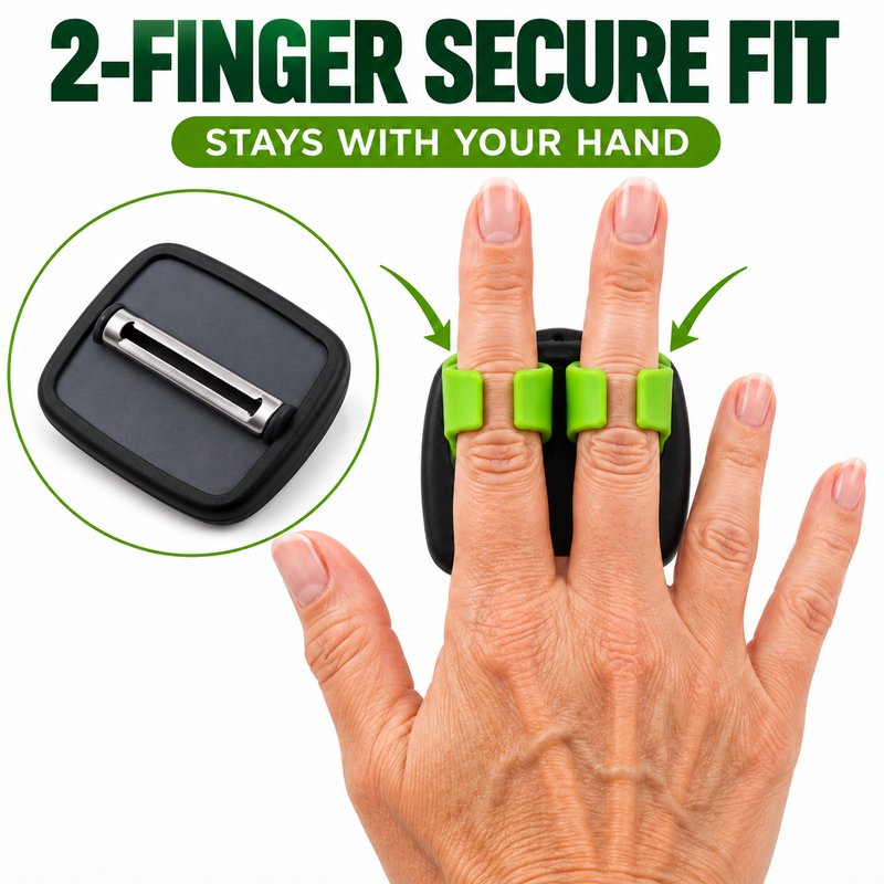 🥕Ergonomic Two-Finger Fruit and Vegetable Peeler